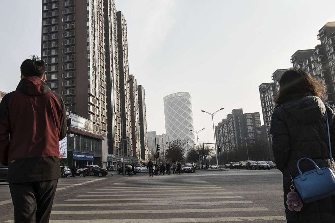 Beijing’s residential land supply has been cut almost in half for this year, raising the prospect of further home price increases in the Chinese capital. Photo: Bloomberg