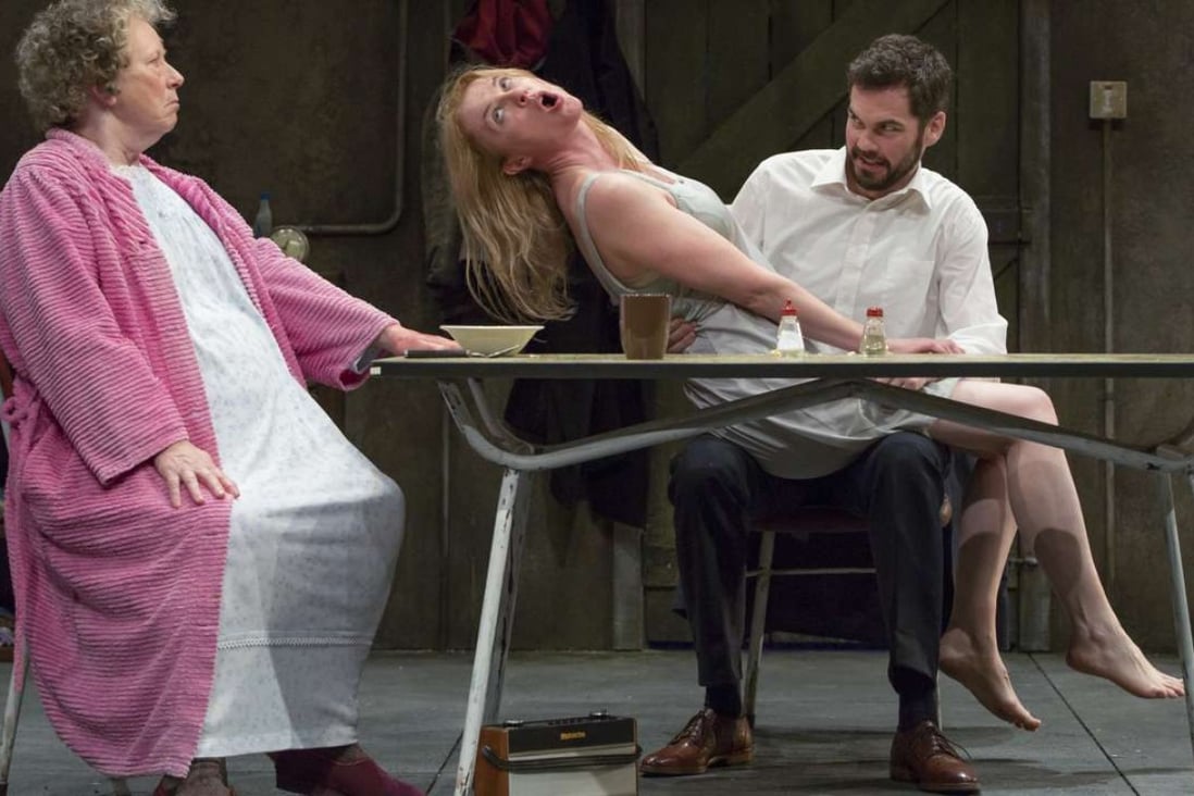 Marie Mullen, left, plays the spiteful mother Mag in The Beauty Queen of Leenane. Photo: Stephen Cummiskey