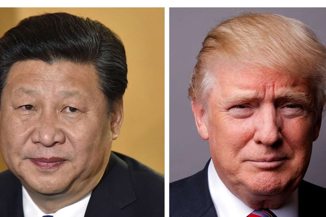 China’s President Xi Jinping (left) and US President Donald Trump. Photo: Reuters