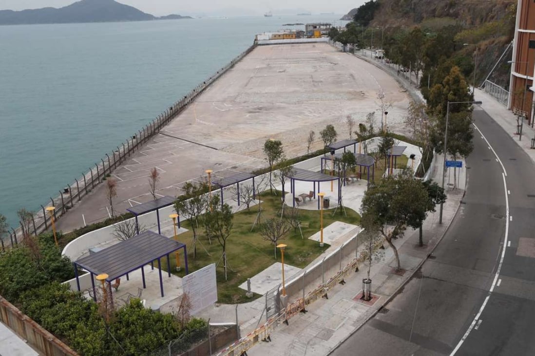 View of the site at Lee Nam Road, Ap Lei Chau. Photo: Edward Wong