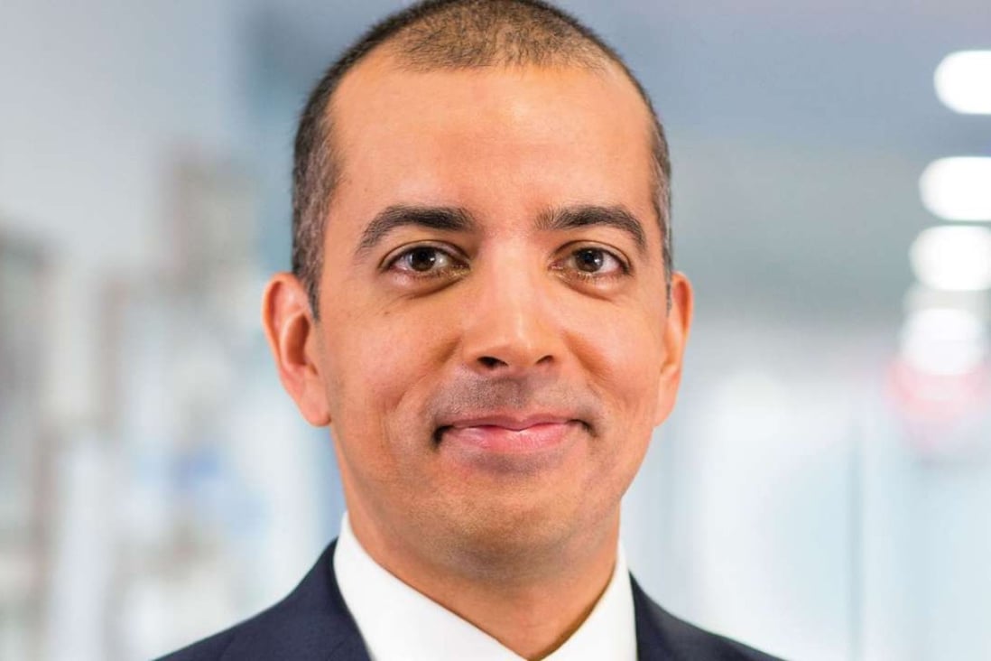 Broadridge’s Vijay Mayadas says China has a very large, integrated and highly domestic [financial services] market infrastructure that can drive blockchain a lot more quicker than the US. Photo: Handout