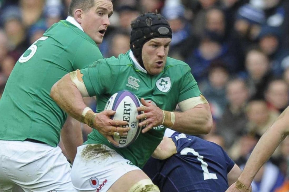 Ireland flanker Sean O'Brien feels his side would deal with Italy’s no-ruck tactics quickly. Photo: AFP