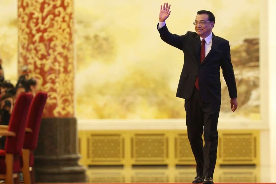 The NPC meeting is the annual parliament-style gathering of delegates from all over China, during which China’s premier Li Keqiang is due to declare the annual growth target, fiscal budget and work focus for the government in 2017. Photo: Xinhua