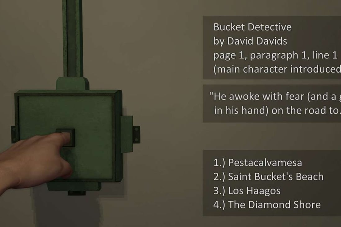 Bucket Detective is a rather warped and disturbing endeavour.