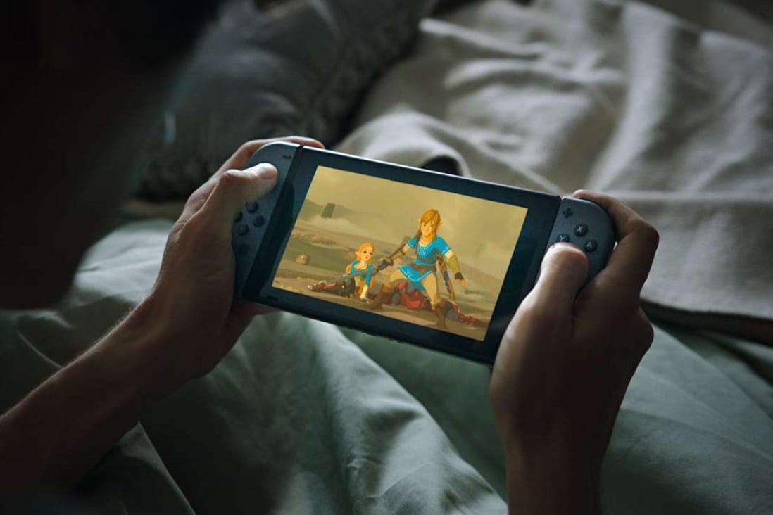 The Nintendo Switch in action. Photo: AP