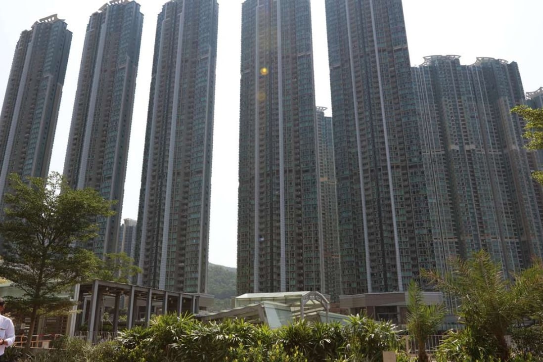 Thousands of new homes are being built at Lohas Park in southern Tseung Kwan O, with developments completed so far including The Capitol, the first phase of the entire area. Photo: Felix Wong