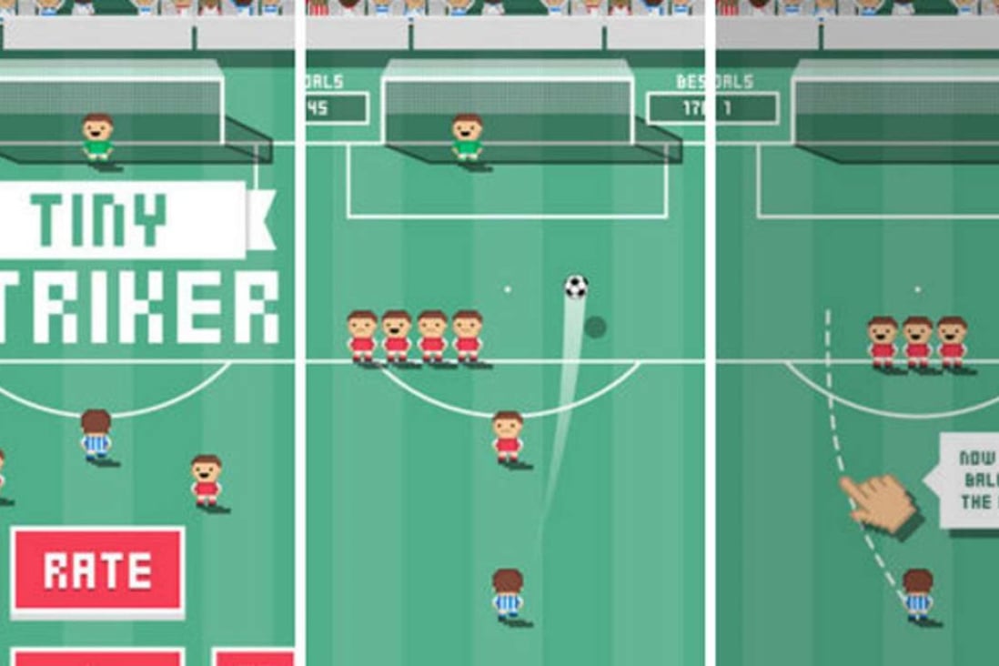 Tiny Striker is an engrossing soccer game for your smartphone.