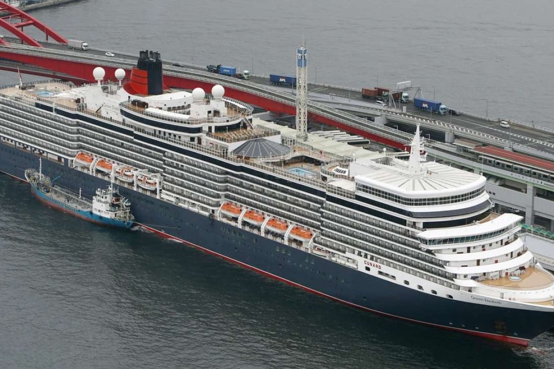 Luxury Liner Queen Elizabeth Starts Cruise From Japan For The First Time South China Morning Post