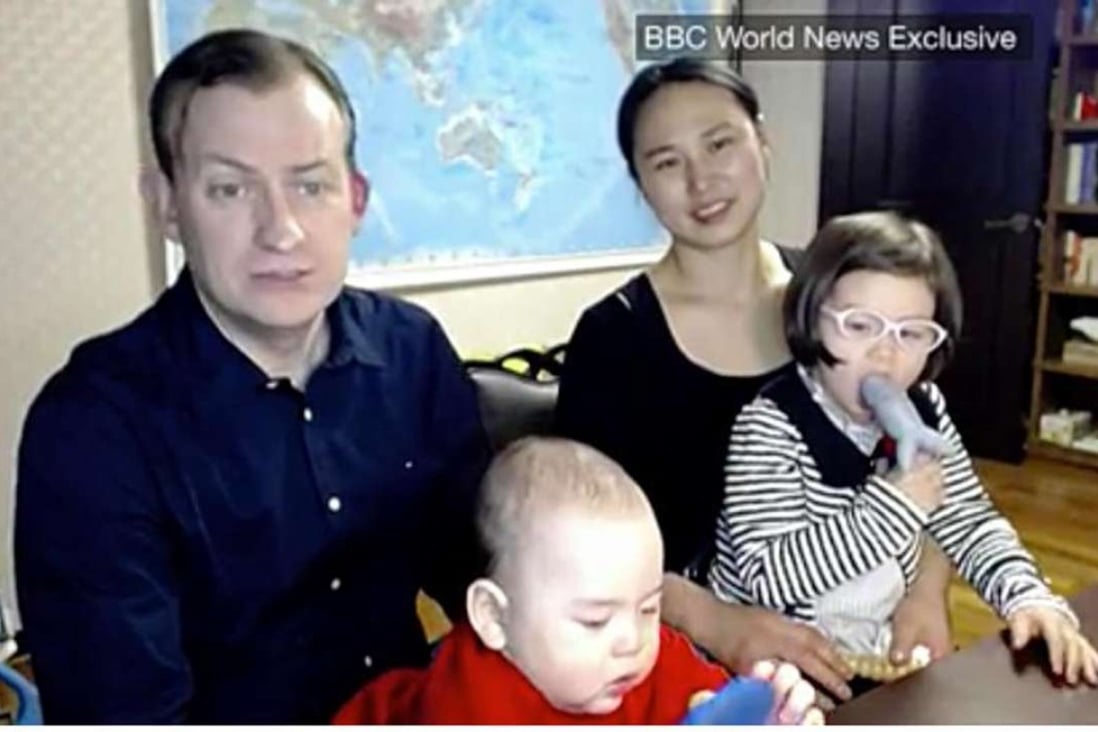 Hapless Bbc Dad Breaks Silence On Gatecrashing Kids And Disastrous Interview That Charmed The World South China Morning Post James kelly (wife / altar of plagues) on faux naïf threads* take over29.05.20 part ii. hapless bbc dad breaks silence on