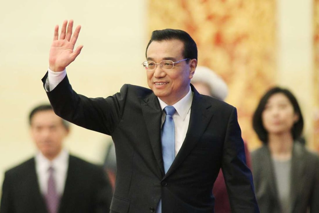 Premier Li Keqiang says it’s time for talk of a hard landing to stop. Photo: Simon Song