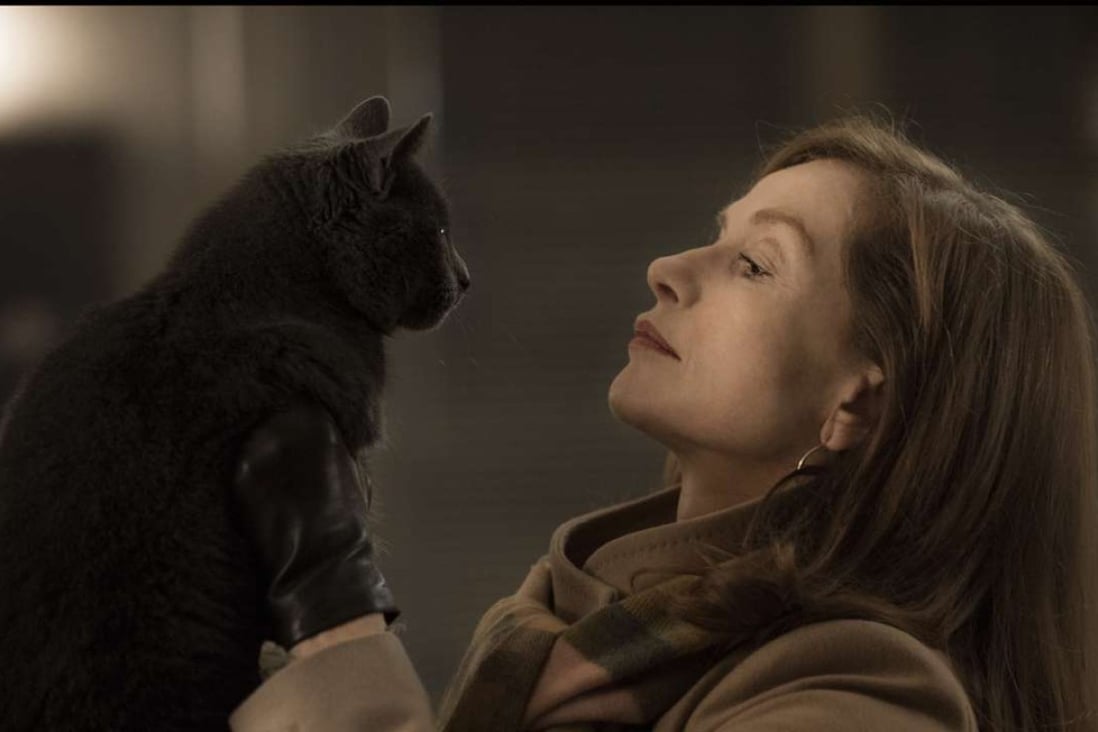 Isabelle Huppert plays a rape victim in Elle (category III; French), directed by Paul Verhoeven.