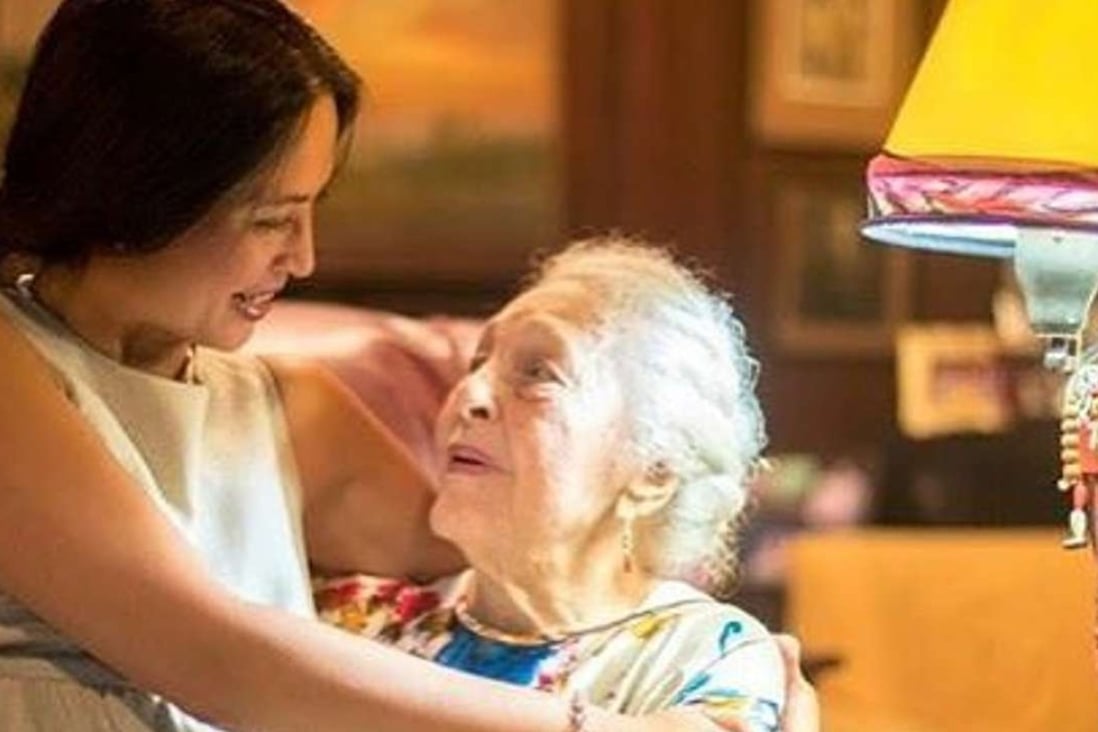 Filmmaker Sunshine Lichauco de Leon, left, with her grandmother Jessie Lichauco, the subject of her new documentary Curiosity, Adventure, and Love. Photo: Sunshine Lichauco de Leon