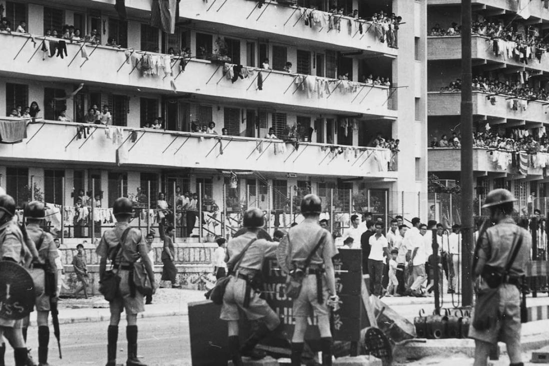 The leftist riots in Hong Kong in 1967 are the backdrop for the last of Chan Ho-Kei’s six novellas in The Borrowed. Photo; SCMP