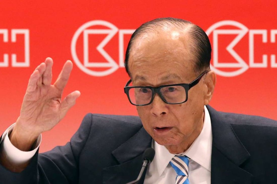Cheung Kong Property, controlled by Li Ka-shing, announced plans to acquire a Canadian building equipment services provider. Photo: K. Y. Cheng