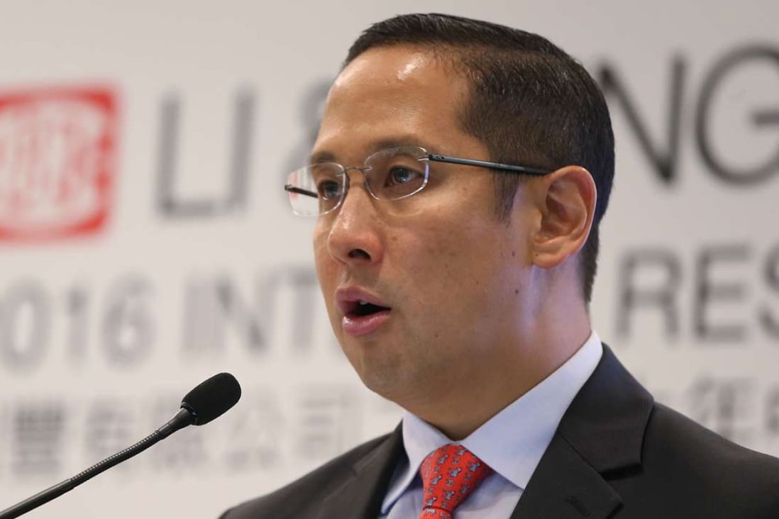 Li & Fung Group chief executive officer Spencer Fung is leading a push to reinvent the company as “the supply chain of the future”. Photo: Sam Tsang