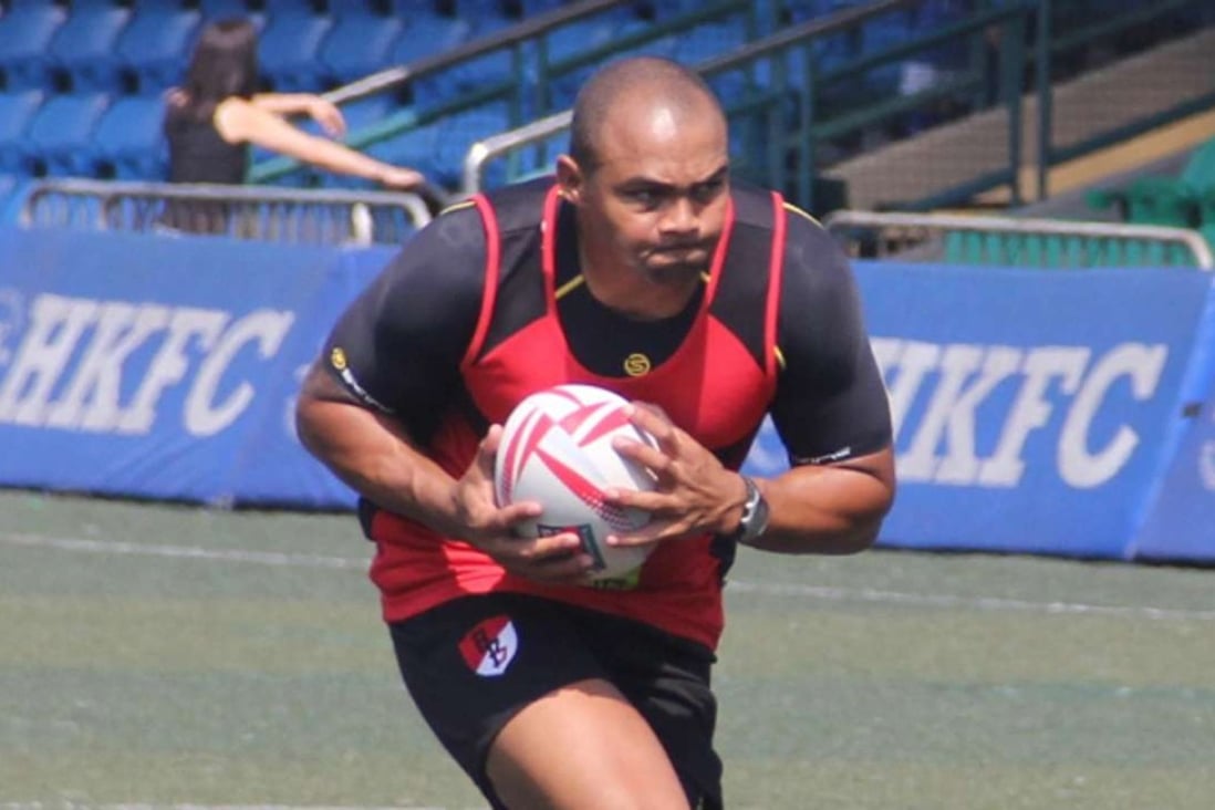 Asia Pacific Dragons winger Cornal Hendricks is ready for his first taste of 10-man rugby. Photos: HKFC Tens