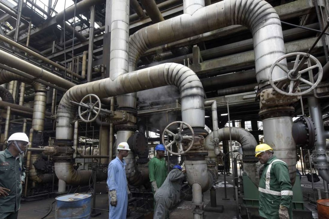 The Port Harcourt refinery in Nigeria, as China buys record amounts of West African crude this year. Photo: AFP