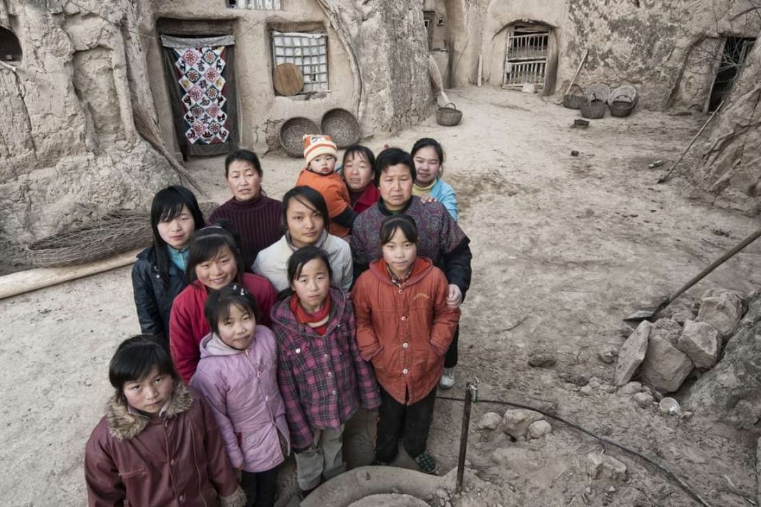 Tanda village, in Shanxi province, where people still live in cave homes and few wear glasses. Pictures: Zigor Aldama