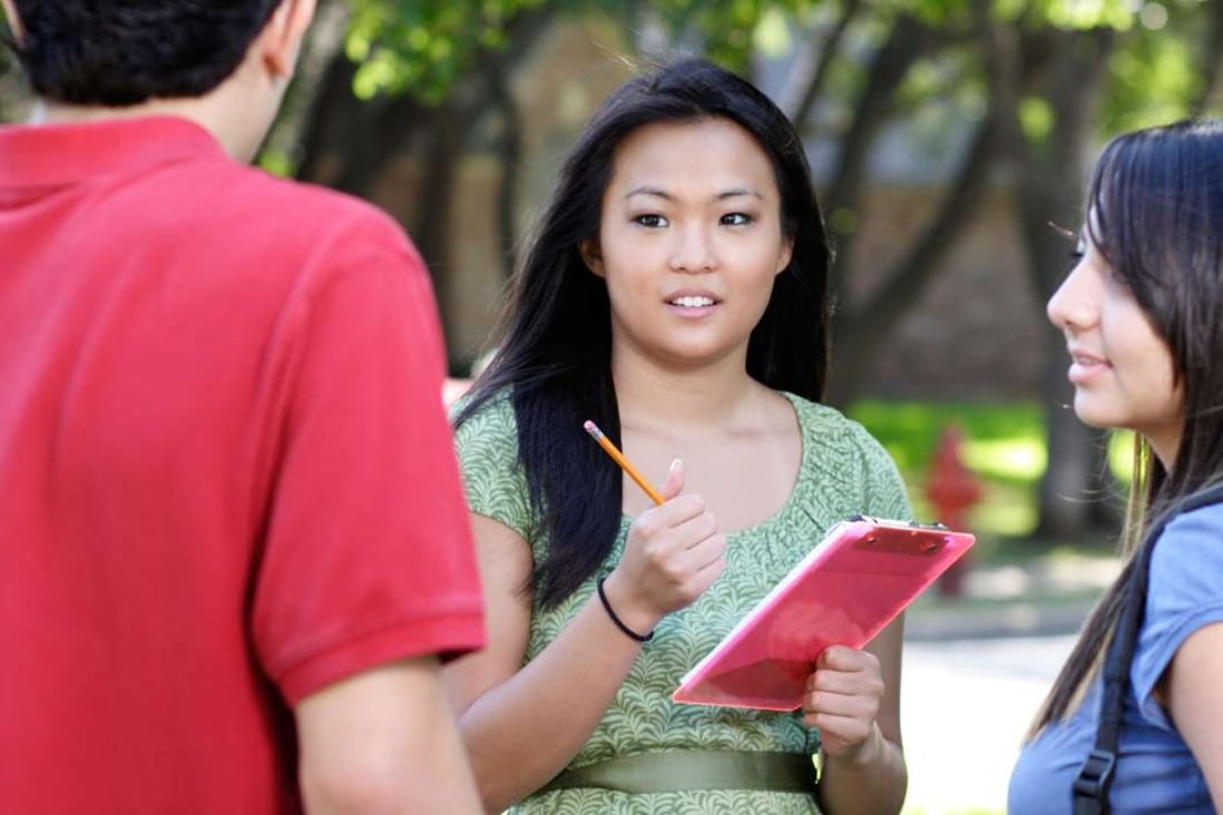 Chinese student numbers in the US rose sevenfold in seven years, but may have peaked.