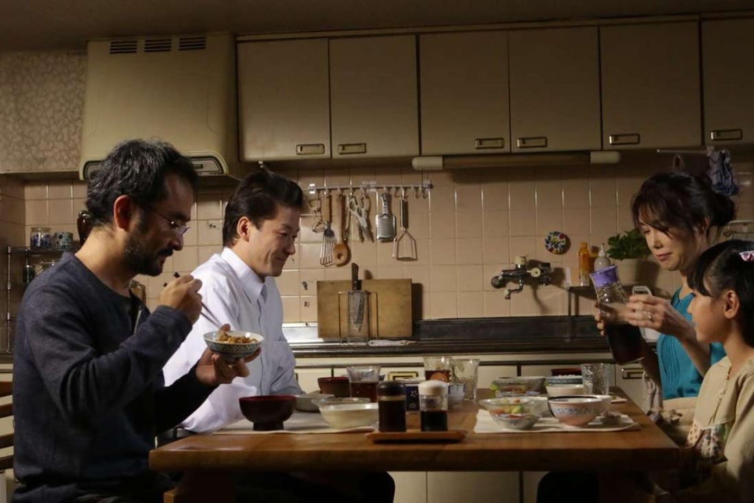 (From left) Kanji Furutachi, Tadanobu Asano, Mariko Tsutsui and Momone Shinokawa in Harmonium (category IIA: Japanese), directed by Koji Fukada..