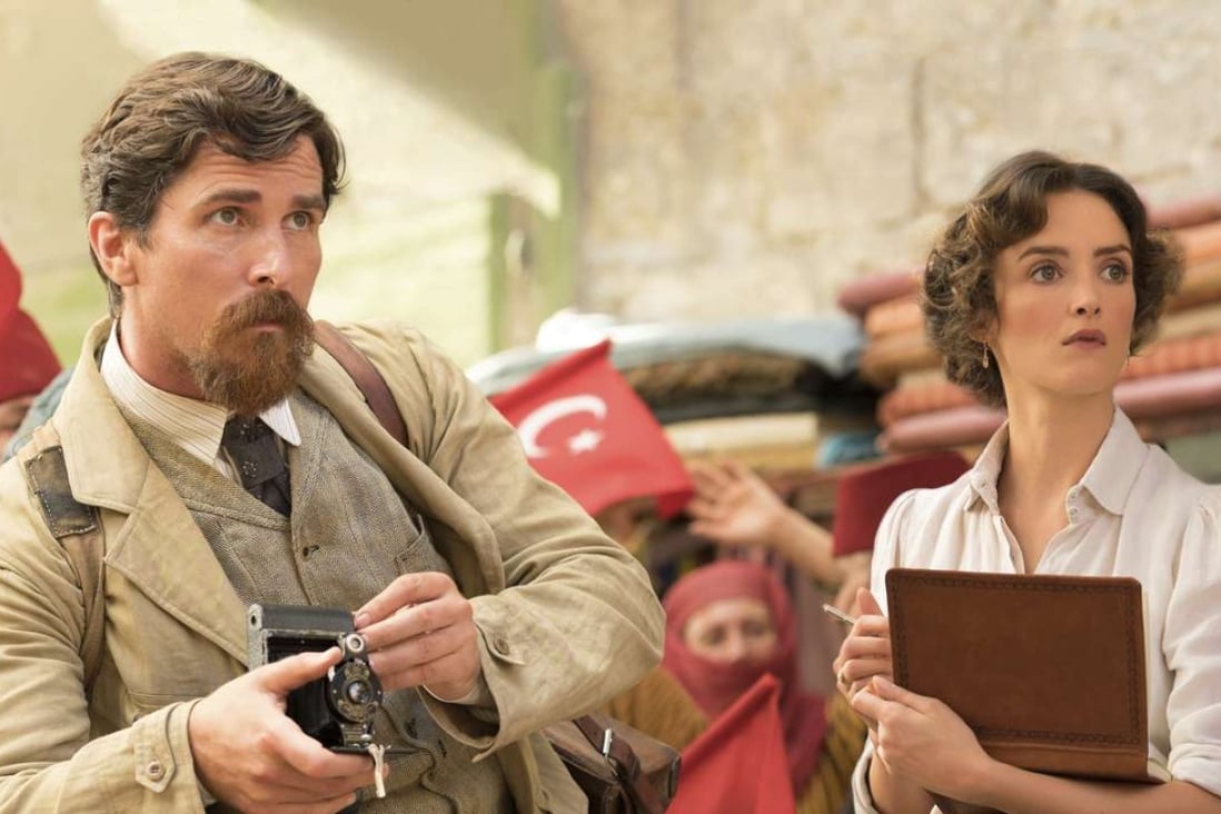 Charlotte Le Bon and Christian Bale in a scene from The Promise. Photo: Open Road Films via AP