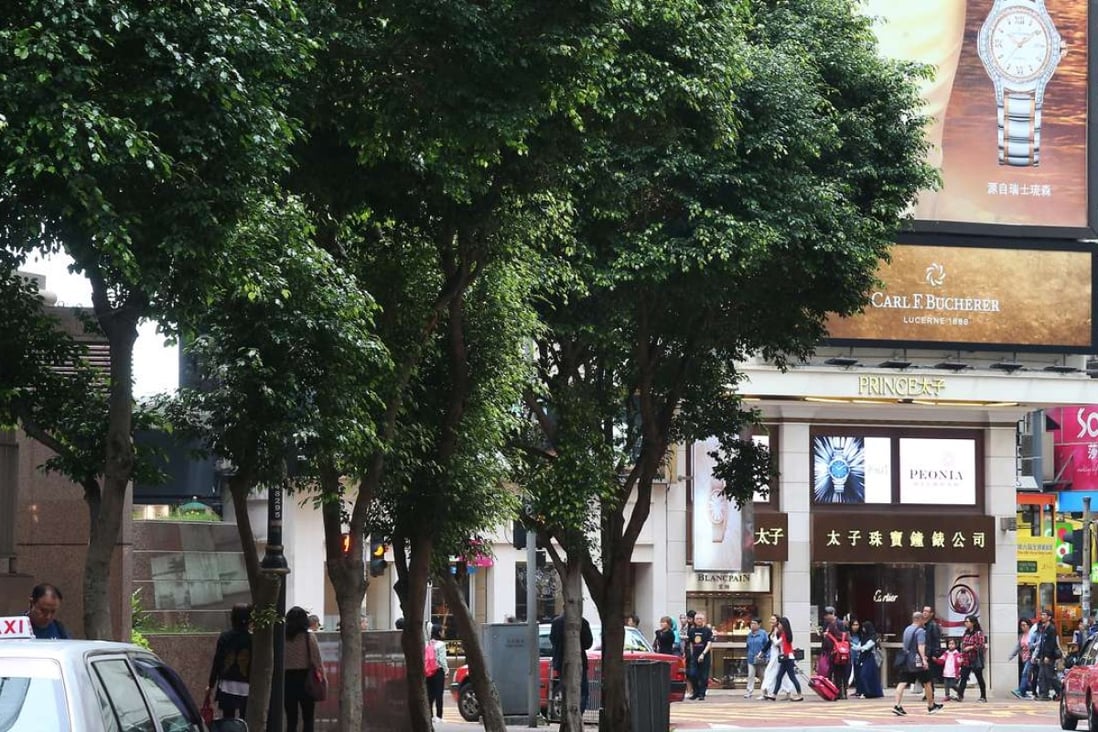 Shoppers in Russell Street in Causeway Bay. Photo: K. Y. Cheng