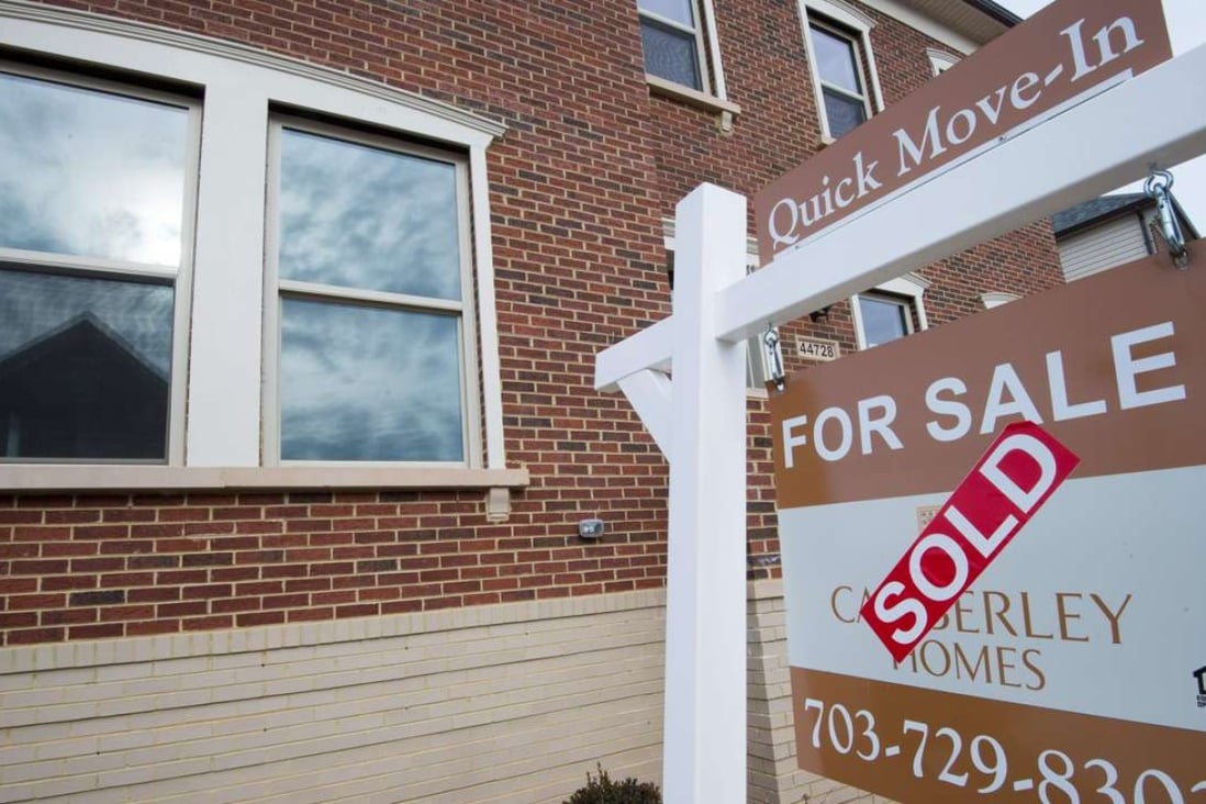 Sales of homes in the United States have risen 5.9 per cent over the past year, but the inventory of homes for sale has fallen 6.6 per cent to 1.83 million properties. Photo: AFP