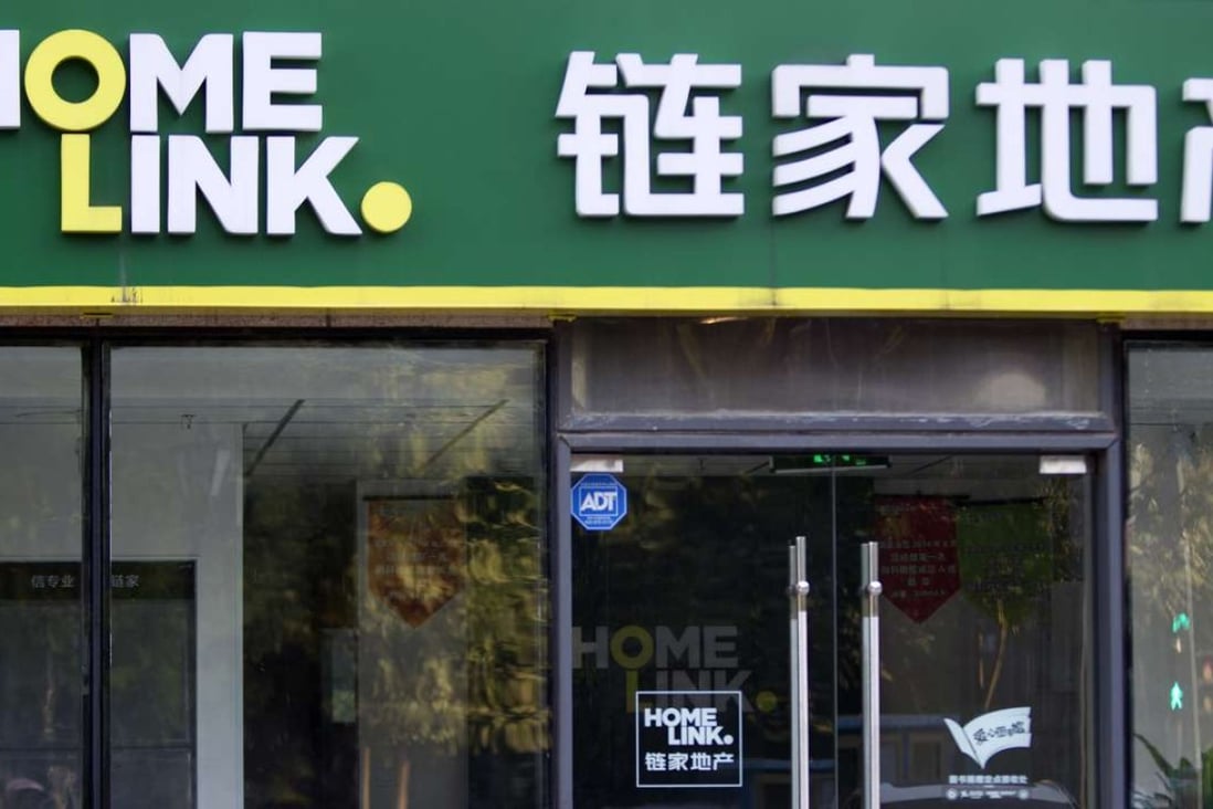 Homelink is the mainland’s biggest estate agent with more than 8,000 outlets across the country. Photo: Simon Song