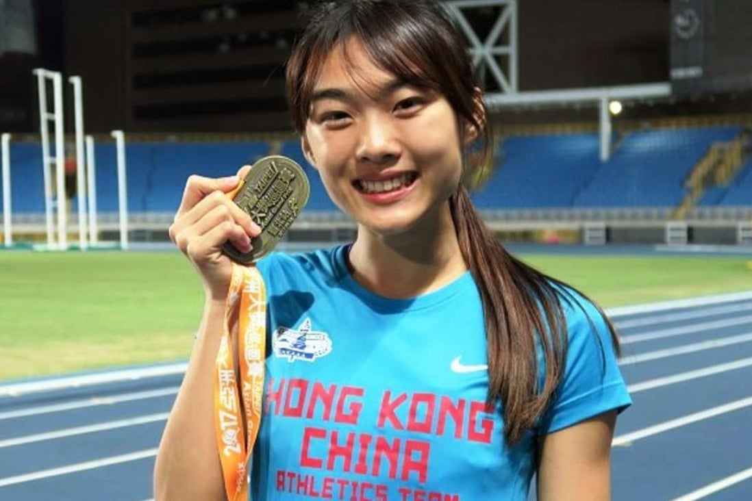 Cecilia Yeung Man-wai with her medal. Photo: Wow