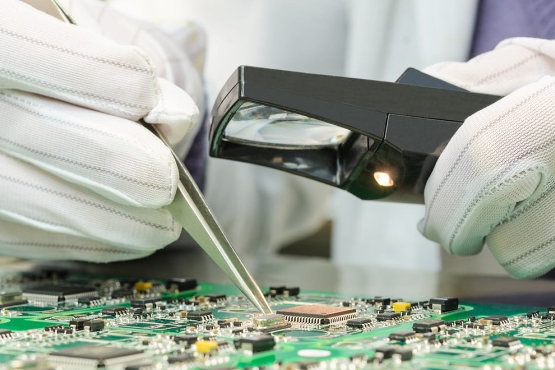 China’s semiconductor industry has been a top priority for the mainland government policies, fueled by demands of the shared economy and the demand from home-grown smartphone and device makers. PHOTO: Shutterstock