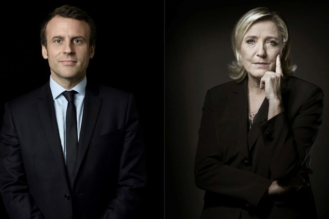 Pro-EU centrist Emmanuel Macron and far-right Marine Le Pen are the finalists in one of the most unpredictable contests for decades. Photo: EPA