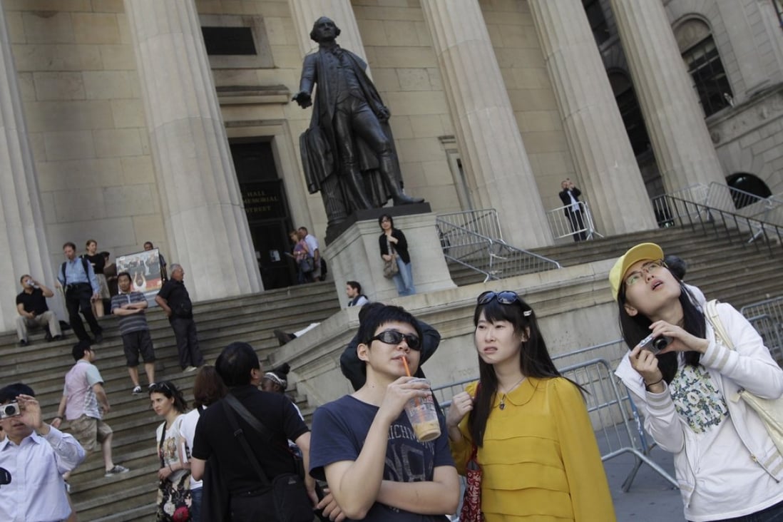 Chinese tourists are expected to spend more than US$255 billion overseas by 2025. Photo: AP