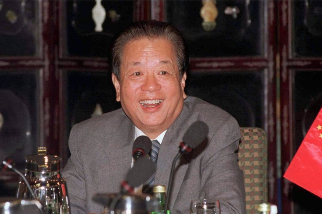 Qian Qichen in Hong Kong in 1996. Photo: Reuters