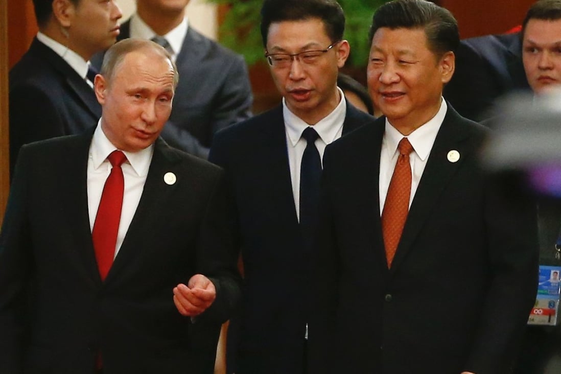 President Xi Jinping and Russian President Vladimir Putin highlighted the changing international political landscape in their talks on Sunday. Photo: AFP