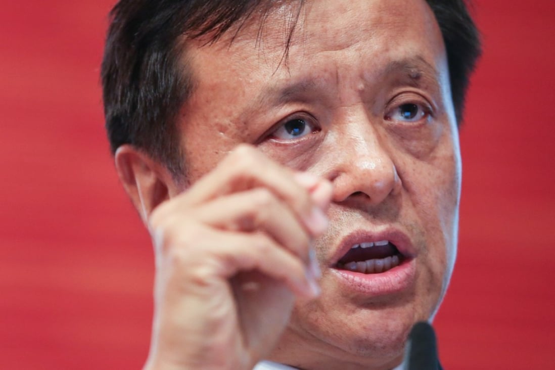 Charles Li Xiaojia, the Hong Kong Exchanges and Clearing chief executive, last week said a consultation paper will be released by the end of this month to seek views on how to launch a third market to attract more technology firms to list here. Photo: Nora Tam