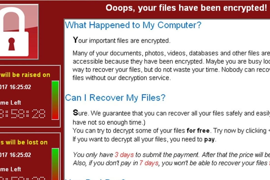 Ransomware Cyber Assault Slows As Focus Turns To Catching The Hackers Who Unleashed It South China Morning Post