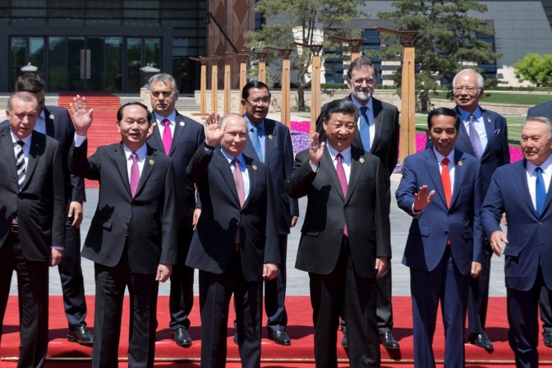Leaders from more than two dozen countries attended the belt and road forum. Photo: AP