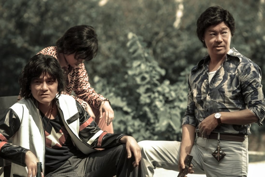 Gordon Lam (left), Zhang Jin and Lau Ching-wan (right) in Dealer/Healer (category IIB; Cantonese), directed by Lawrence Lau. The film also stars Louis Koo.