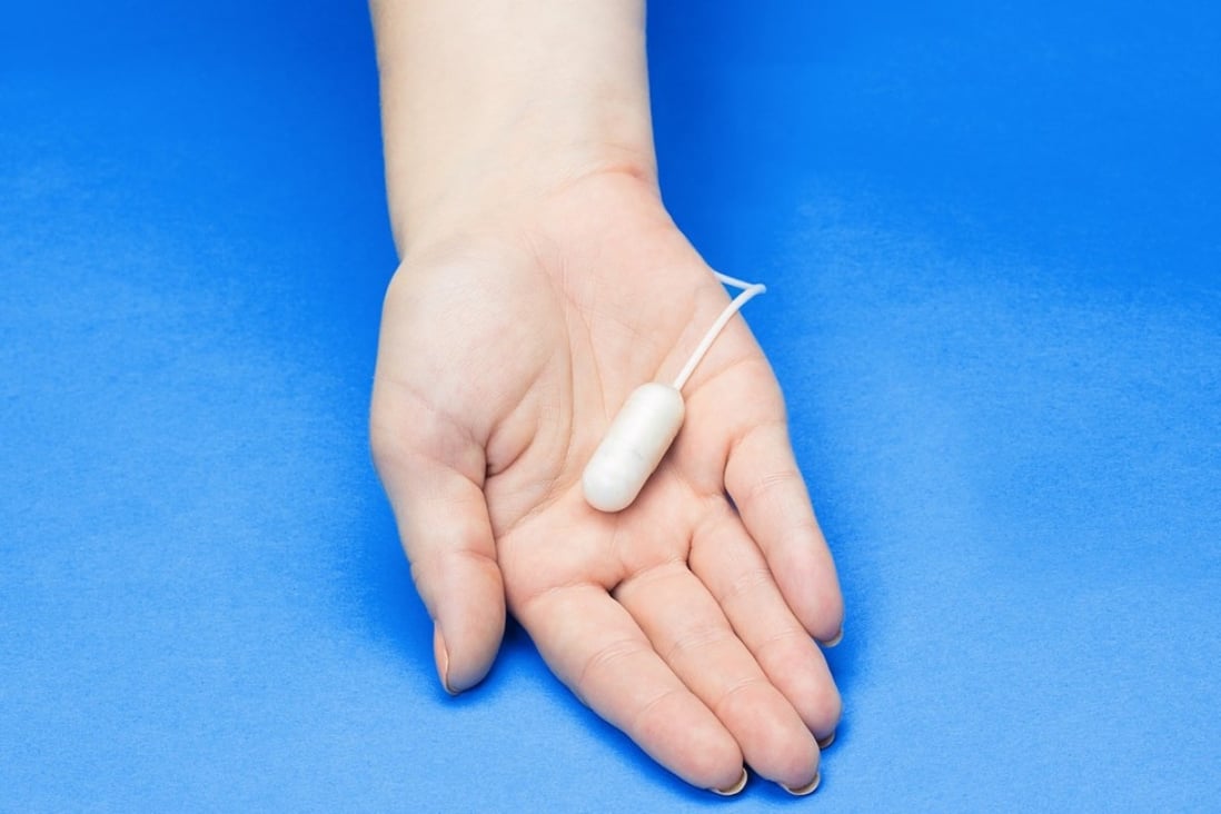 An intragastric balloon in its uninflated pill form, with catheter attached. Photo: Allurion Technologies