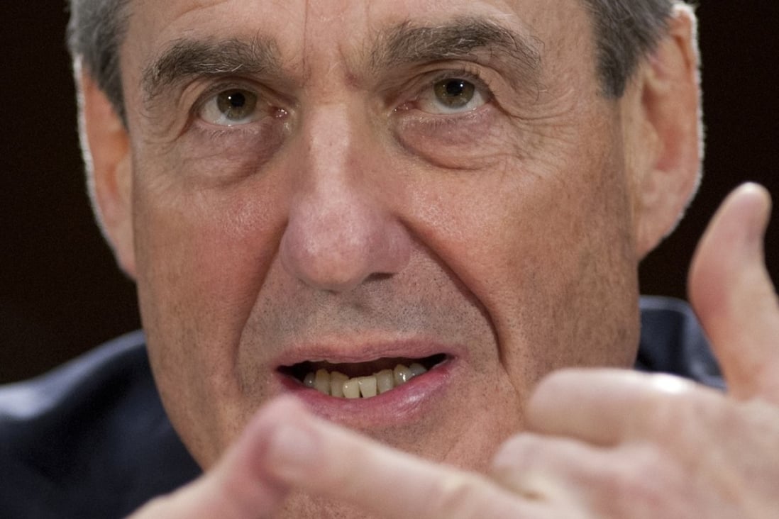 Former FBI director Rober Mueller, 72, was named on Wednesday by the US Justice Department to probe alleged Russian efforts to sway November’s presidential election in favour of Donald Trump and to investigate whether there was any collusion between Trump’s campaign team and Moscow took place. Photo: AFP