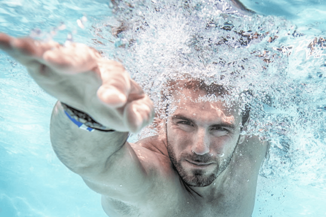 Man swimming in a pool. Photo: Shutterstock