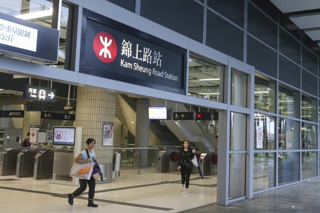 Eight developers submitted bids for the parcel of land at Kam Sheung Road Station on the West Rail line. Photo: K. Y. Cheng
