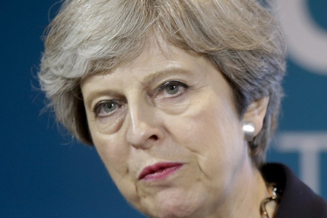 British Prime Minister Theresa May. Photo: AP