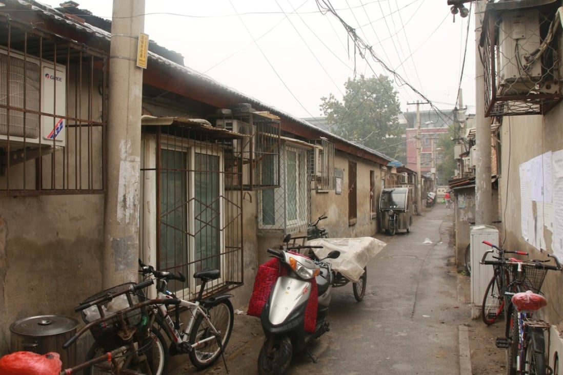 Wangtan area is the last in the downtown Dongcheng district that needs to be demolished to make way for urbanisation. Photo: Zheng Yangpeng