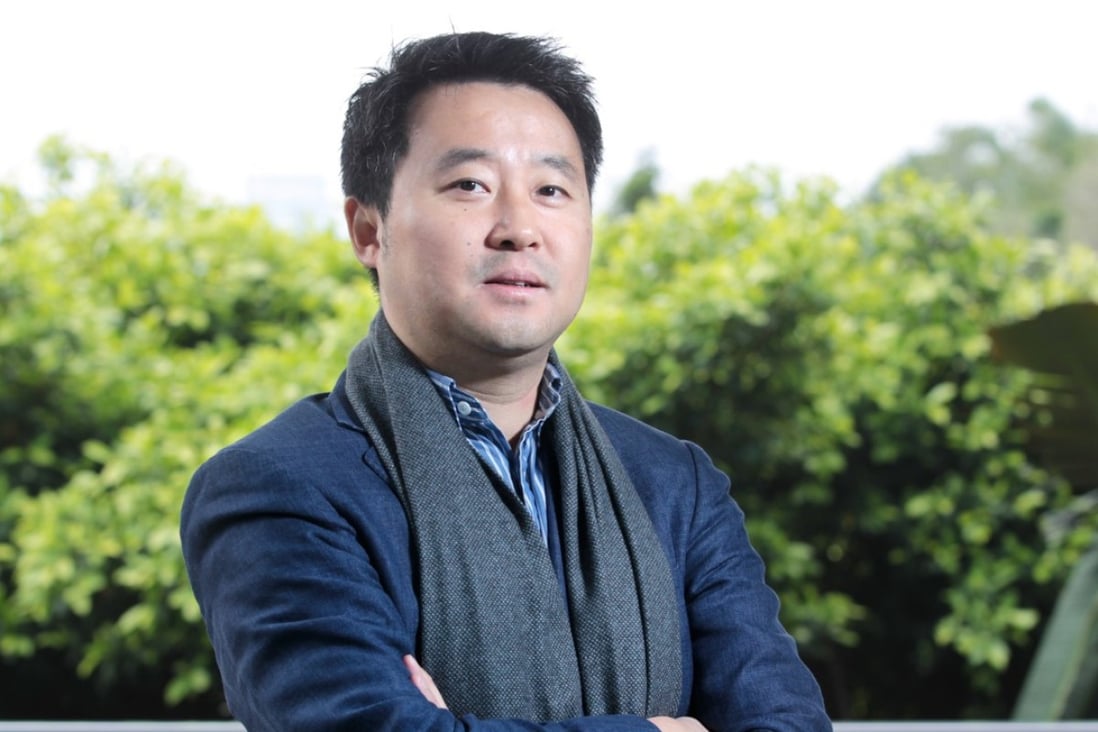 Cogobuy’s chairman Jeffrey Kang in a February 2014 interview. The company is the latest Hong Kong company to have fallen victim to short-selling firms. Photo: SCMP
