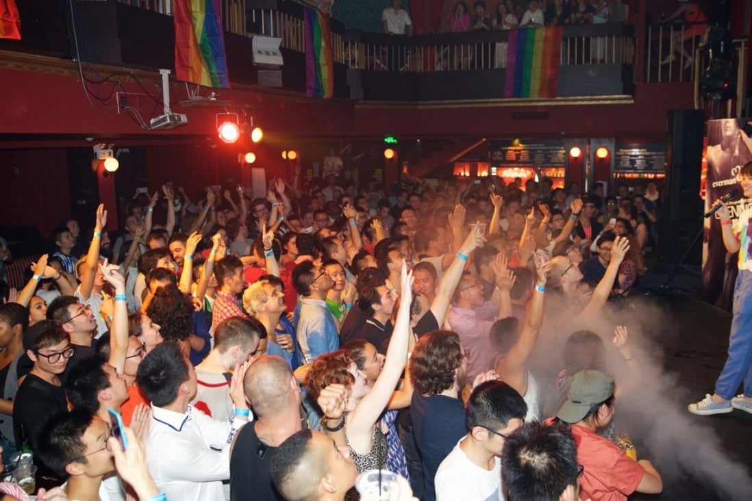 The Shanghai Pride opening party at The Pearl in 2015.