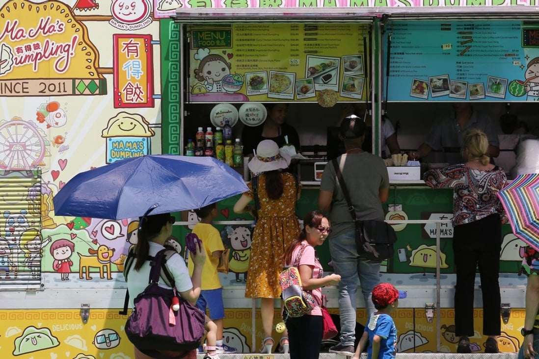 Poor locations hurt Hong Kong food truck scheme, officials say South