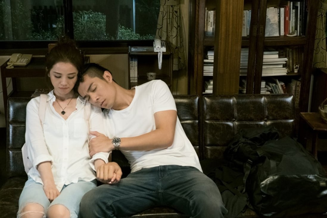 Charlene Choi and Pakho Chau in a scene from the film 77 Heartbreaks (Category IIA, Cantonese), directed by Herman Yau .