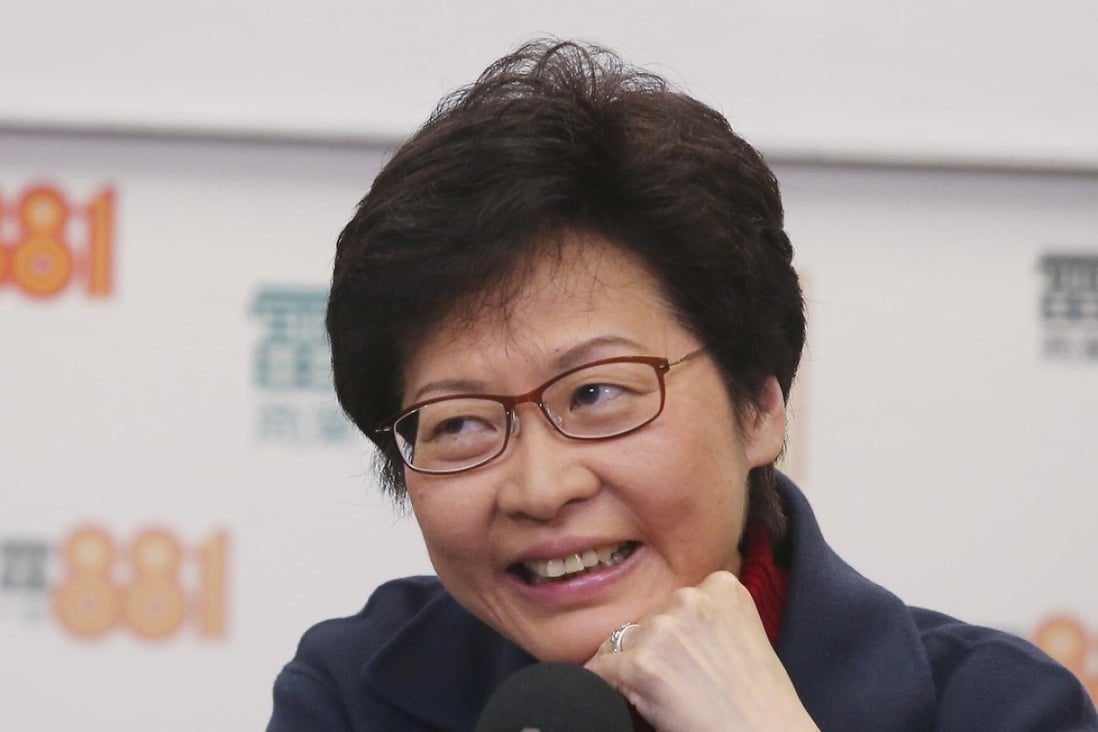 Chief executive-elect Carrie Lam is likely to unveil her cabinet later this week. Photo: David Wong