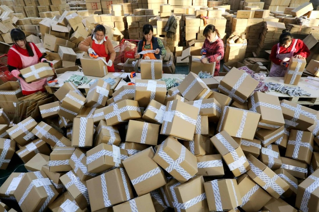 Deliveries giant Cainiao and China Life have created a $1.24 billion fund to invest in “smart” logistics and parcel handling facilities across China. Photo: Reuters